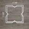 Ekena Millwork Small Fleming Decorative Fretwork Wall Panels in Architectural Grde PVC, 11 3/8"W x 11 3/8"H x 3/8"T WALP12X12FMG - alternate 6